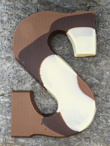 Bonte Chocolade letter