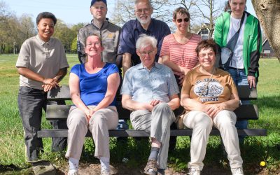 Nagenieten van de lentewandeling